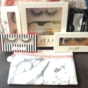 Eyelash Set with Marble Pouch